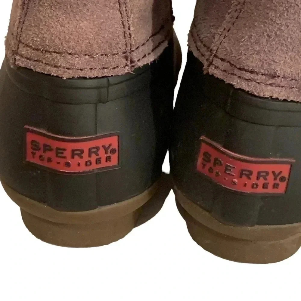 Sperry Topsider Faux Fur Duck Rainboots - Picture 8 of 9